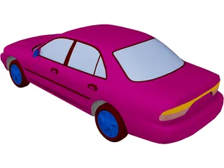 Mitsubishi Galant 3D Model