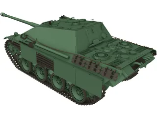 Jagd Panzer 3D Model