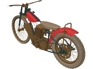 Jawa 500 PT 3D Model