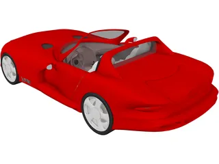 Dodge Viper Concept 3D Model