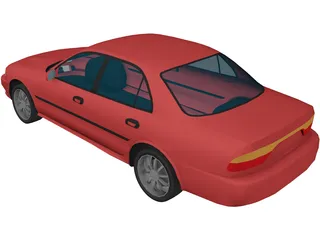 Mitsubishi Galant 3D Model