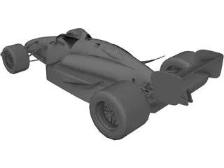 Formula 1 Car 3D Model