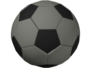 Soccer Ball 3D Model