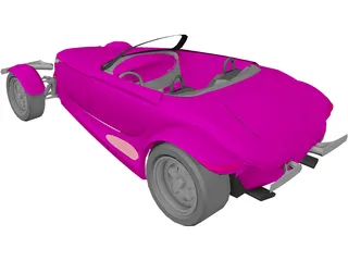 Plymouth Prowler 3D Model