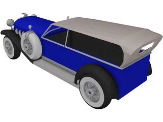 Duesenberg 3D Model