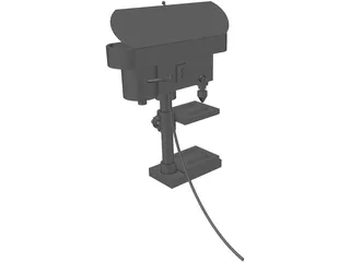 Drill Press 3D Model