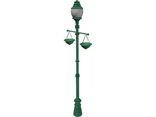 Street Lamp 3D Model