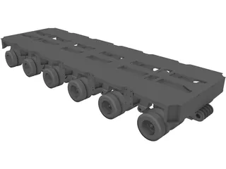 Goldhofer 6 line thp-sl 3D Model