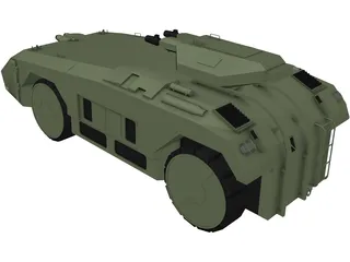 M577 APC 2A 3D Model