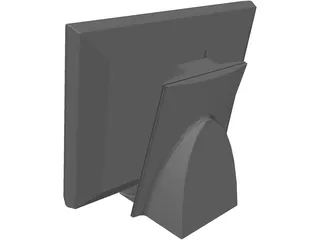 Monitor Computer Flat Screen 3D Model