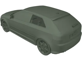 Audi A3 3D Model