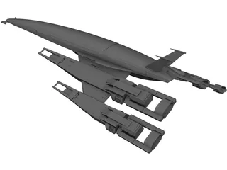 SR-2 Normandy 3D Model