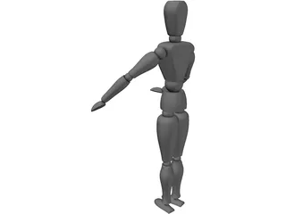 Mannequin 3D Model