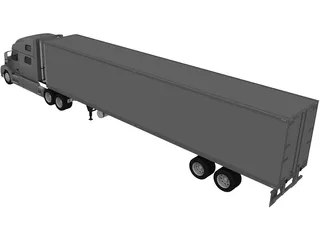 Volvo Truck (2002) 3D Model