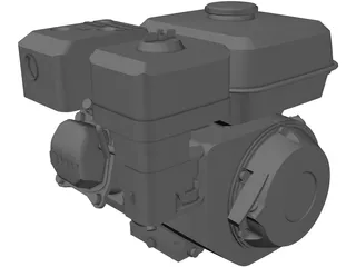 Honda GX160 Engine 3D Model