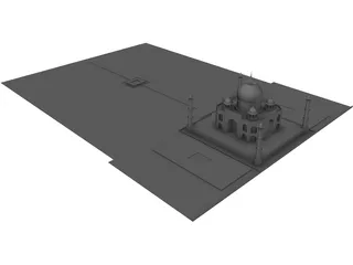 Taj Mahal 3D Model