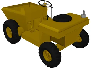 Construction Truck 3D Model