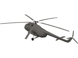 Mil Mi-8 Hip 3D Model