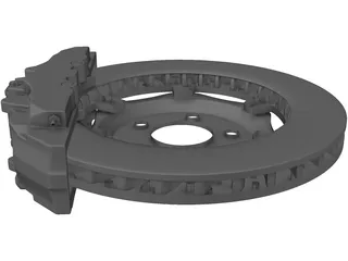 Brembo Brake 3D Model