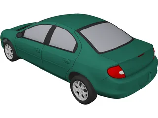 Dodge Neon 3D Model