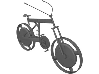 Bicycle Concept 3D Model