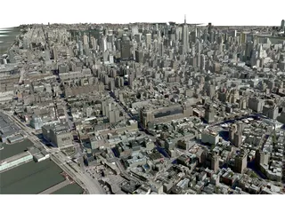 New York City Manhattan 3D Model