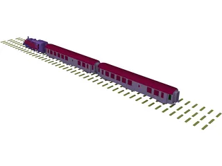 Narrow Gauge 3D Model