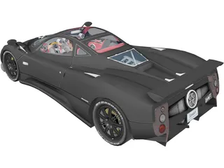 Pagani Zonda 3D Model