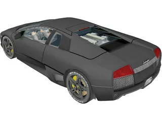 Lamborghini Murcielago LP640 3D Model