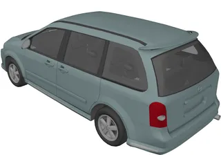 Mazda MPV (2000) 3D Model