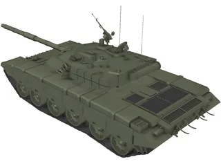 ZTZ-99 Chinese MBT 3D Model