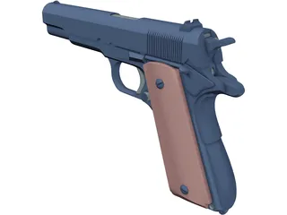 M1911A1 3D Model