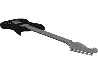 Fender Stratocaster 3D Model