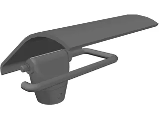 Toilet Paper Holder 3D Model