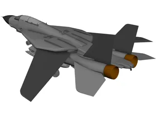 F-14 Tomcat 3D Model