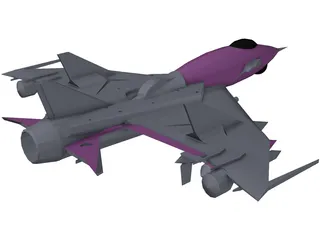 Mirage 364 Sonix Sankar 3D Model