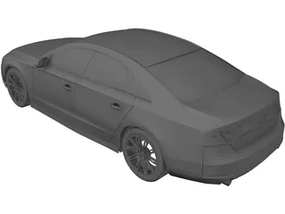 Audi A8 (2010) 3D Model