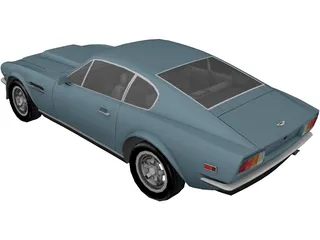 Aston Martin Vantage V8 (1977) 3D Model