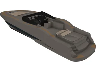 Speed Boat 3D Model