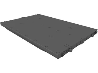 Ship Hatch Cover 3D Model