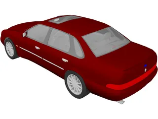 Ford Scorpio (1995) 3D Model