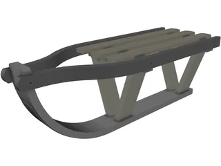 Sport Sledge 3D Model