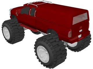 Ford Super Duty 3D Model