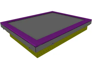 Monitor 3D Model