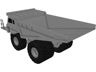 Mine Truck 3D Model