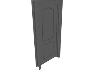 Western Door 3D Model