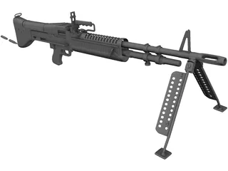 M60 3D Model