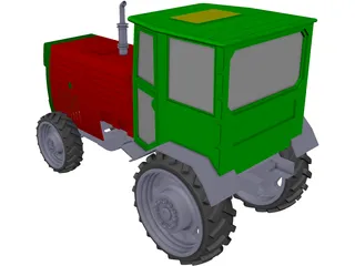 Tractor 3D Model