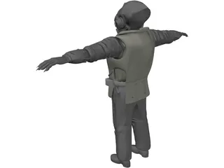 Star Wars Character 3D Model