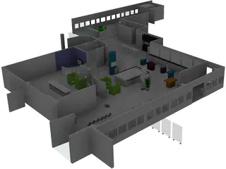 Office 3D Model